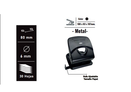 PERFORADORA METAL 30hjs.OXO